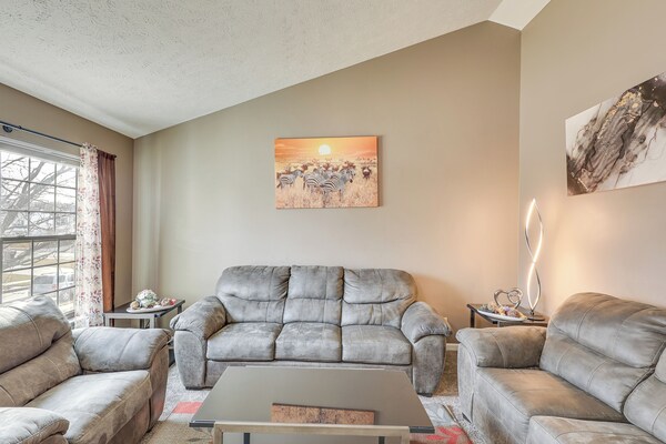 Private Yard & Patio: Spacious Retreat In Omaha! - North Lake, South Bend