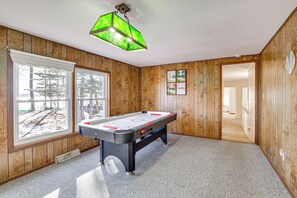 House (6 Bedrooms) | Interior - Private Boat Dock at Waterfront Lake Mitchell Home (Cadillac)