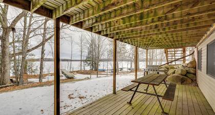 Fishing Paradise: Lakefront Duplex in Northwoods