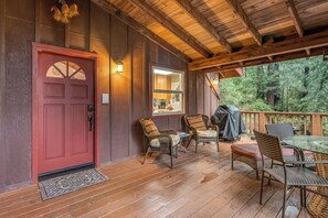 Interior - Rustic Mtn-view Home w/ Wood Stove: Dog Friendly (Felton)