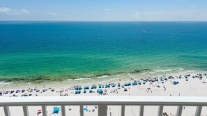 On the beach - New Complex!  Beachfront 3BR Beauty! LAZY RIVER and WATER SLIDE!! (Gulf Shores)