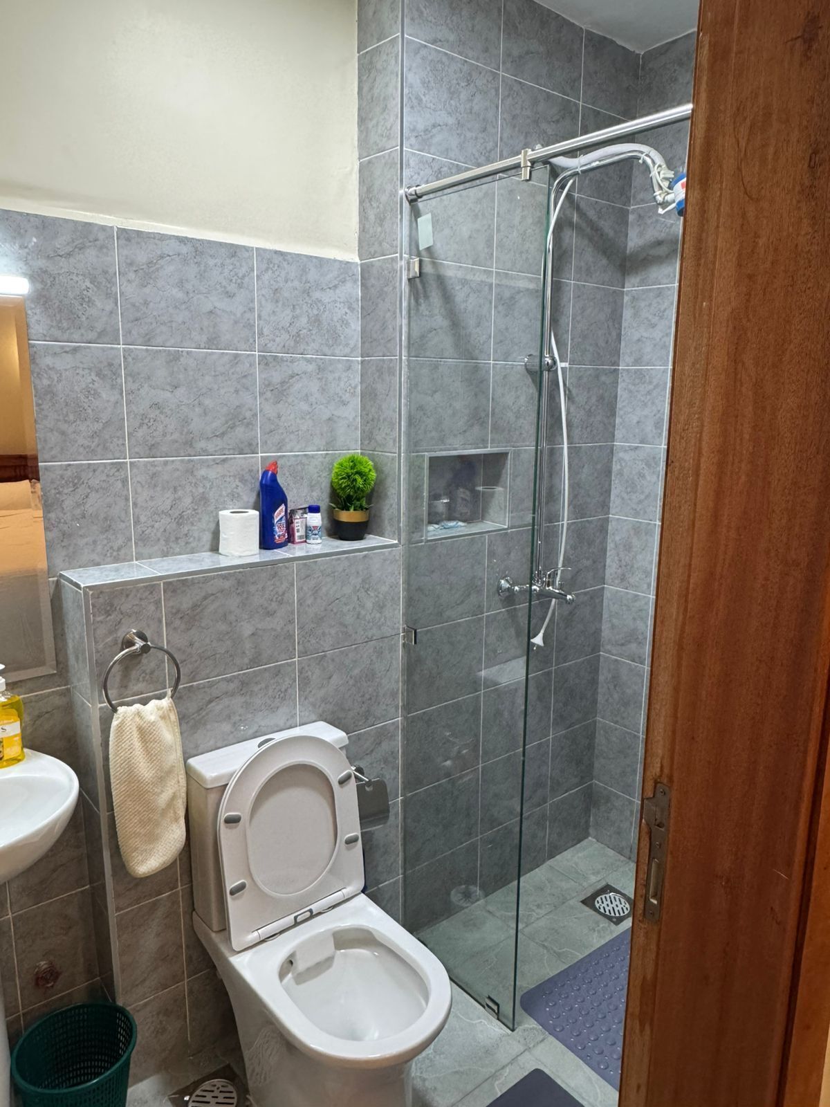 タオル、石鹸、トイレットペーパー