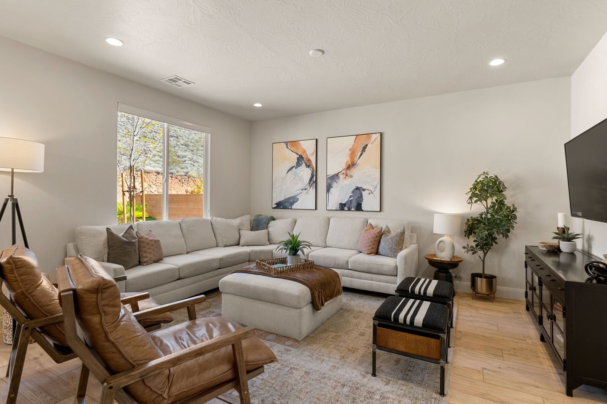 Maison, 5 chambres | Coin séjour