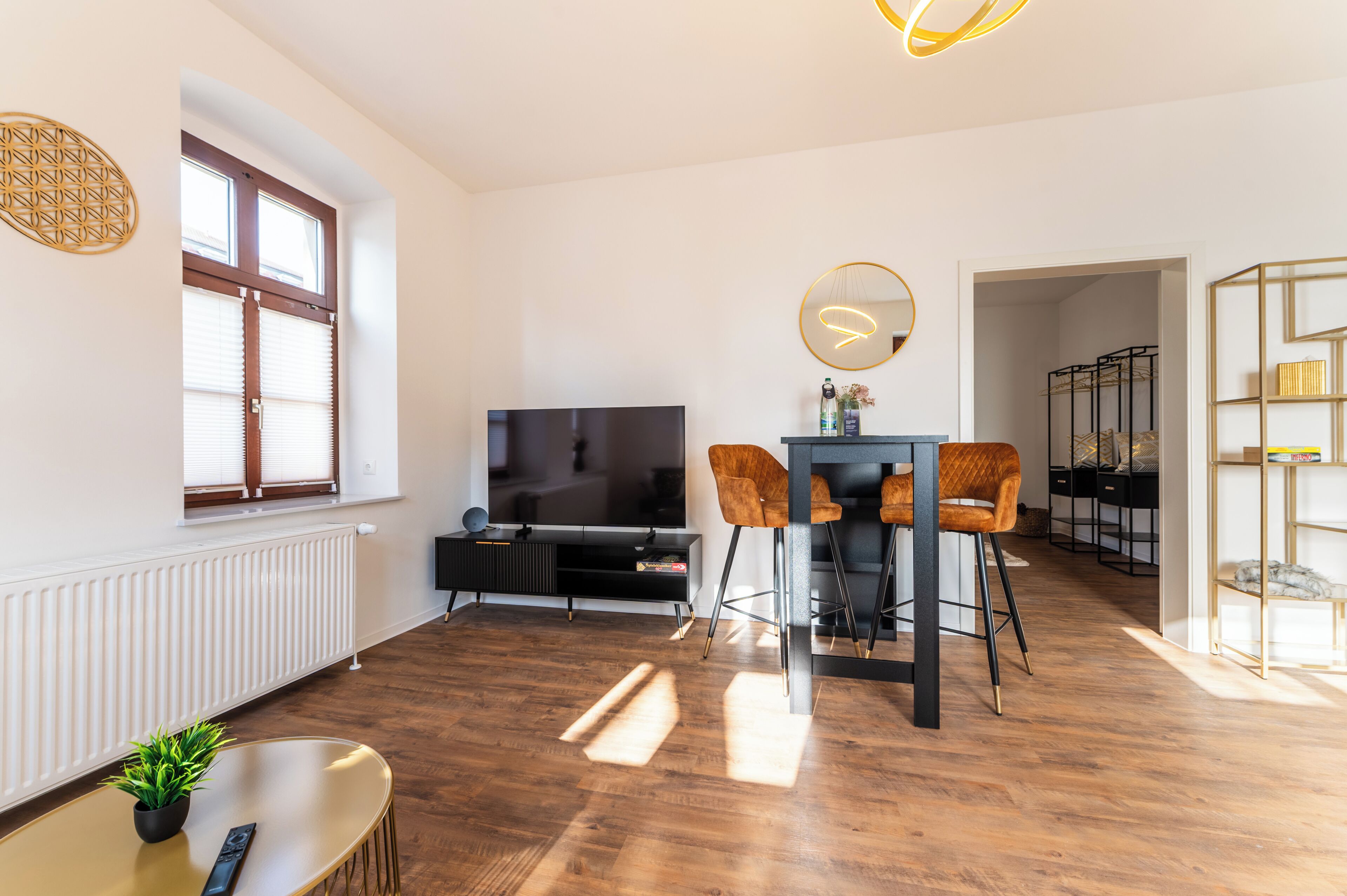 Apartment, 1 King-Bett und Schlafsofa | Wohnbereich