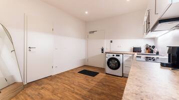 Apartamento Confort, 1 cama de matrimonio grande con sofá cama | Cocina privada