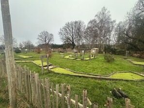 Property grounds - Large nature gîte 20 pers - Bar - Veranda - 1 ha - Lake Rillé (Rillé)