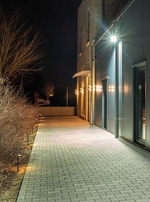 Fassade der Unterkunft