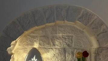 Camera doppia, vista giardino | Dettaglio interni