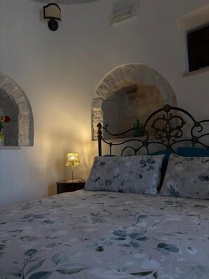 Quarto casal, vista para o jardim