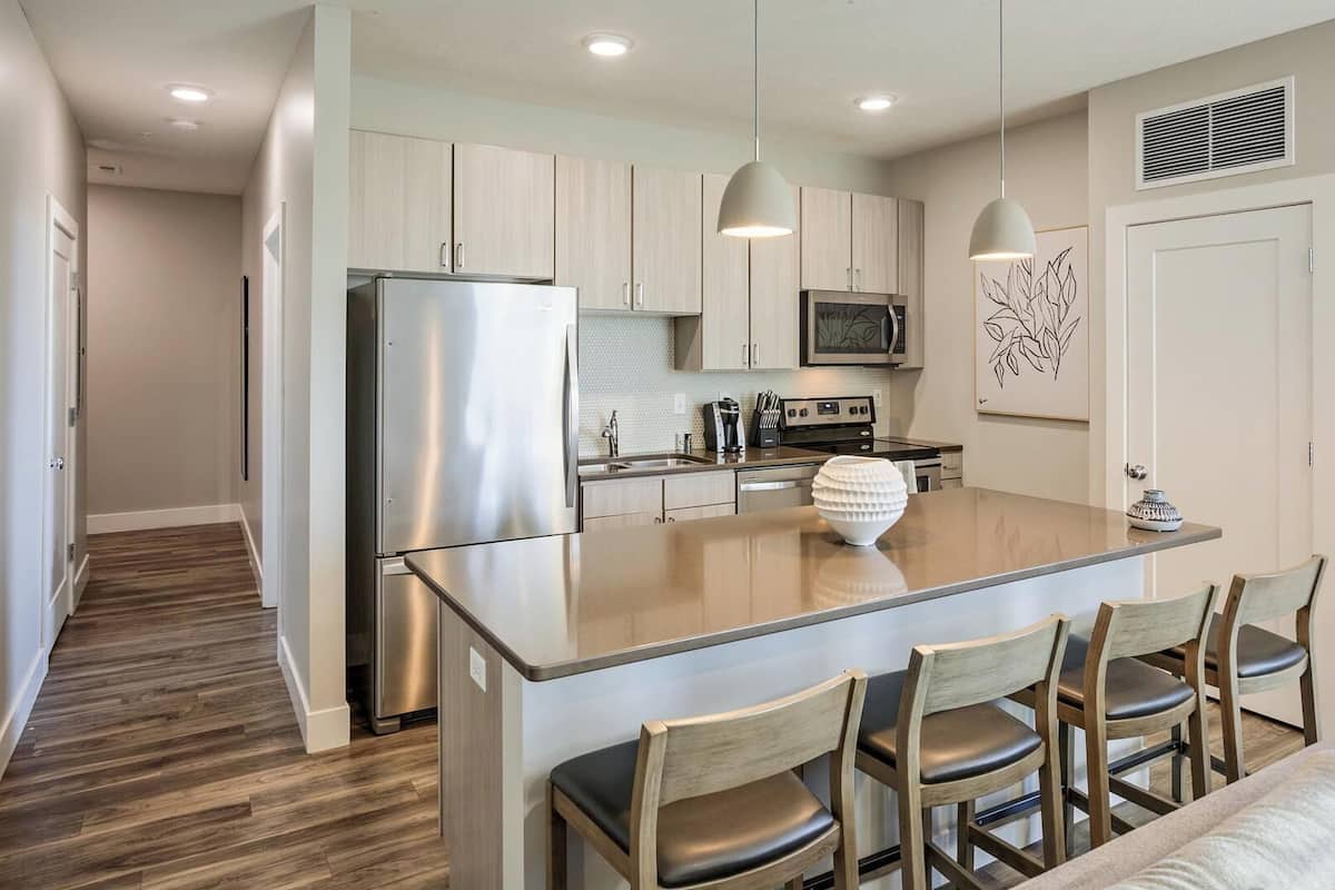 อพาร์ทเมนท์ (1 Bedroom) | ครัวส่วนตัว