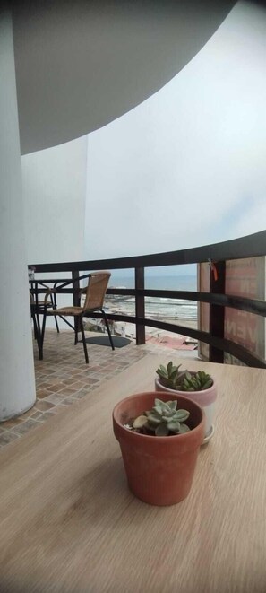 Terrace/patio - Apartment in Pulpos Beach! Panoramic view! (Punta Hermosa)