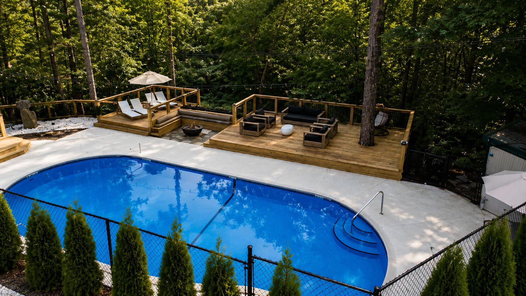 Outdoor pool