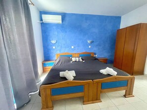 Apartment, Balcony | In-room safe, desk, blackout drapes, iron/ironing board - Dodekanisos Studios  (Faliraki)