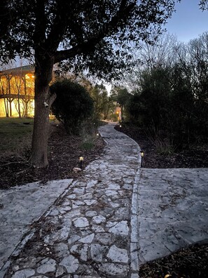 Overnatningsstedets område