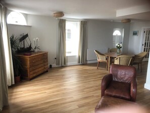 Interior - New beach front sea view apartment superking or twin. Featured in Netflix series (Deal)
