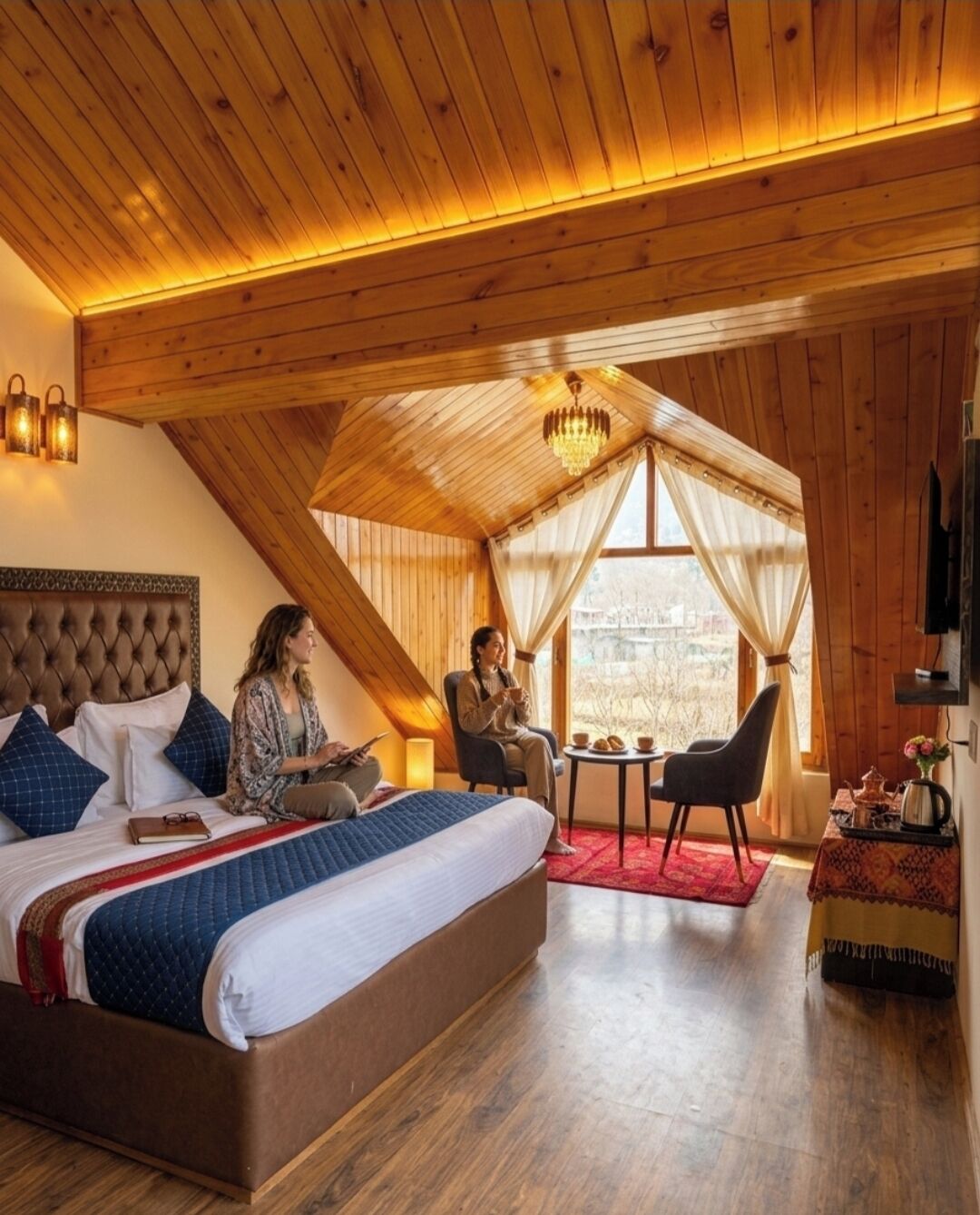 Comfort Double Room, Balcony, Mountain View