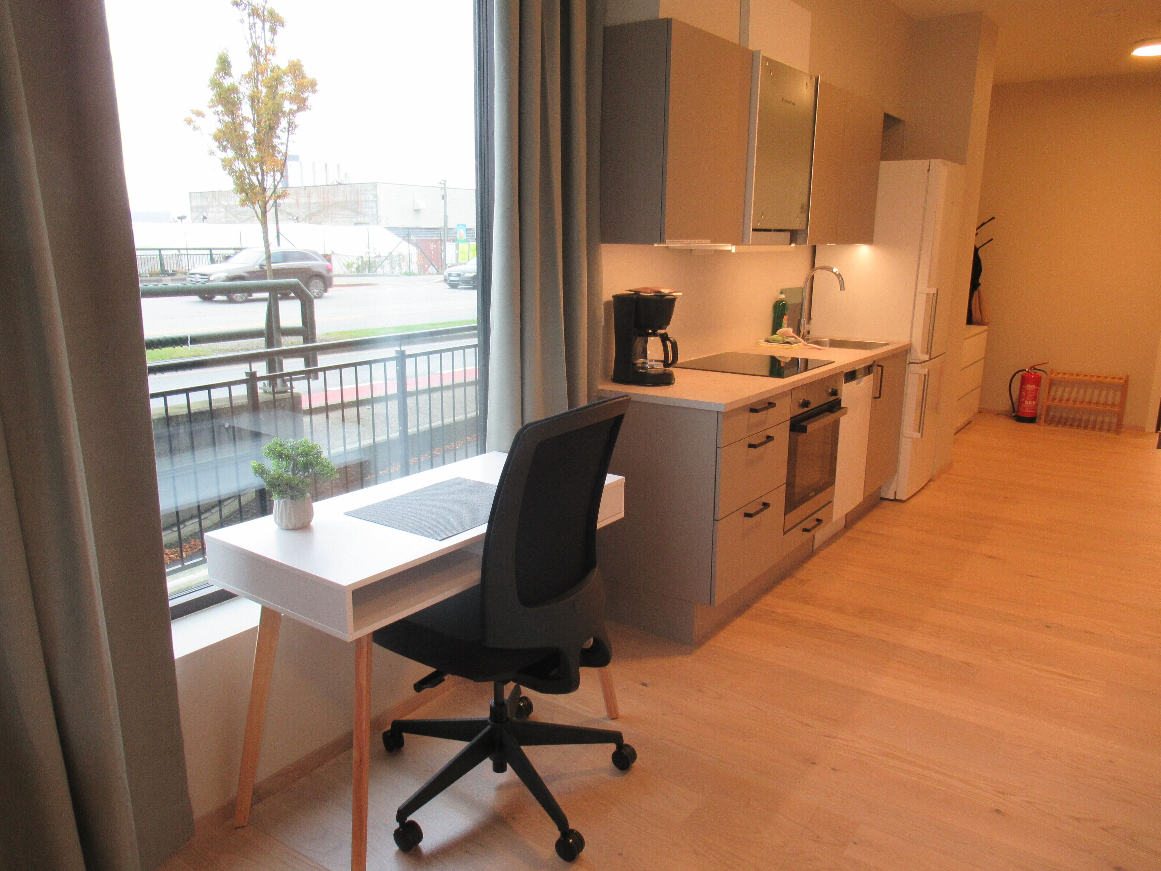 Apartamento luxo, vista para o jardim | Cozinha privada