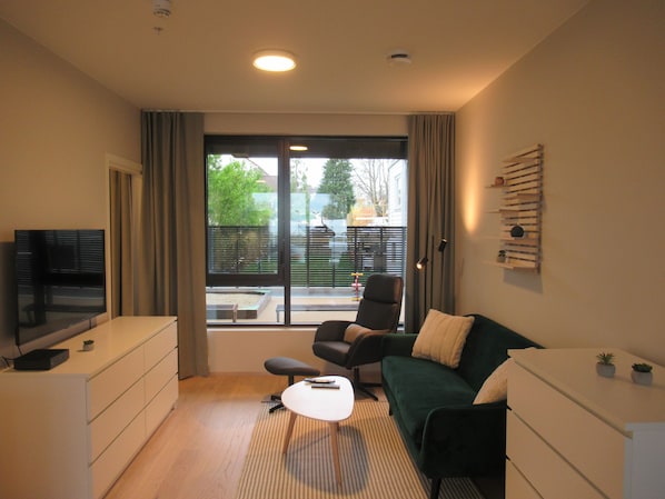 Comfort-Apartment, 1 Schlafzimmer | Wohnbereich