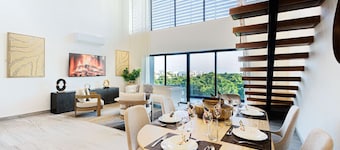 Luxurious 3BR Penthouse in Punta Cana Village, 5 Mins to Airport.