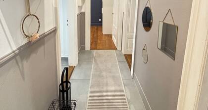 Soh Rent Appartement 3 proche gare et Centre de Strasbourg TV Wifi - Balcon