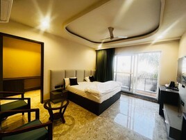 Habitación Deluxe doble, balcón, vistas al jardín