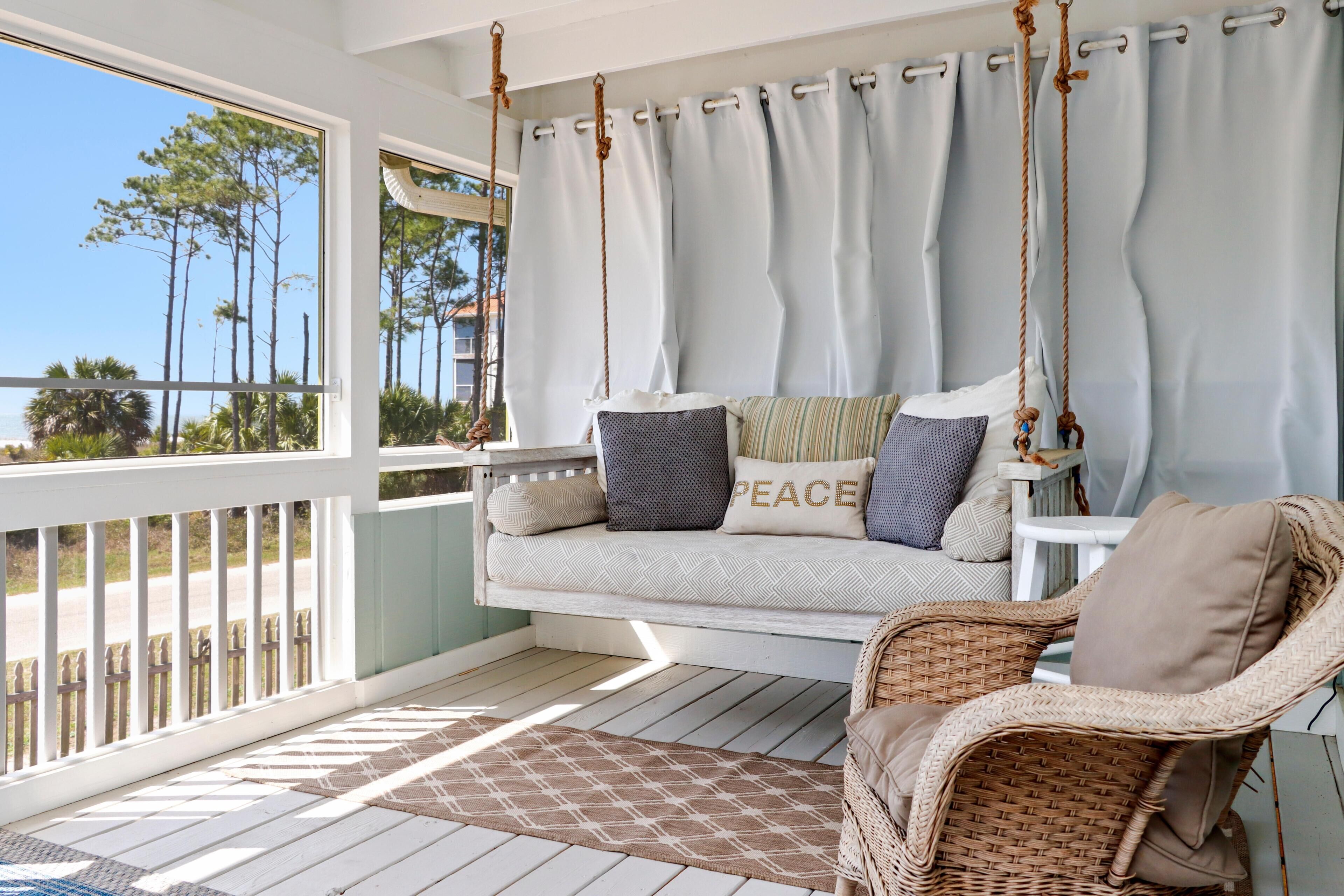 Maison, plusieurs lits (OM Shanti Seaside Cottage) | Coin séjour