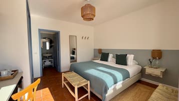 Klassieke kamer, 1 twee- of 2 eenpersoonsbedden, terras, uitzicht op tuin