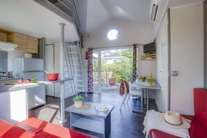 Living area - Cottage 5/7p 3Bdrms AirCon **** (Pierrefitte-sur-Sauldre)