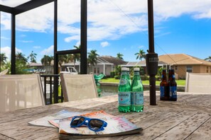 House, Multiple Beds (348 Marquesas Court) | Outdoor dining - 348 Marquesas Court (Marco Island)