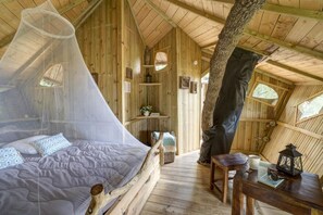 Room - Tree-house Forest Camp 5/6p 2Bdrms (Pierrefitte-sur-Sauldre)