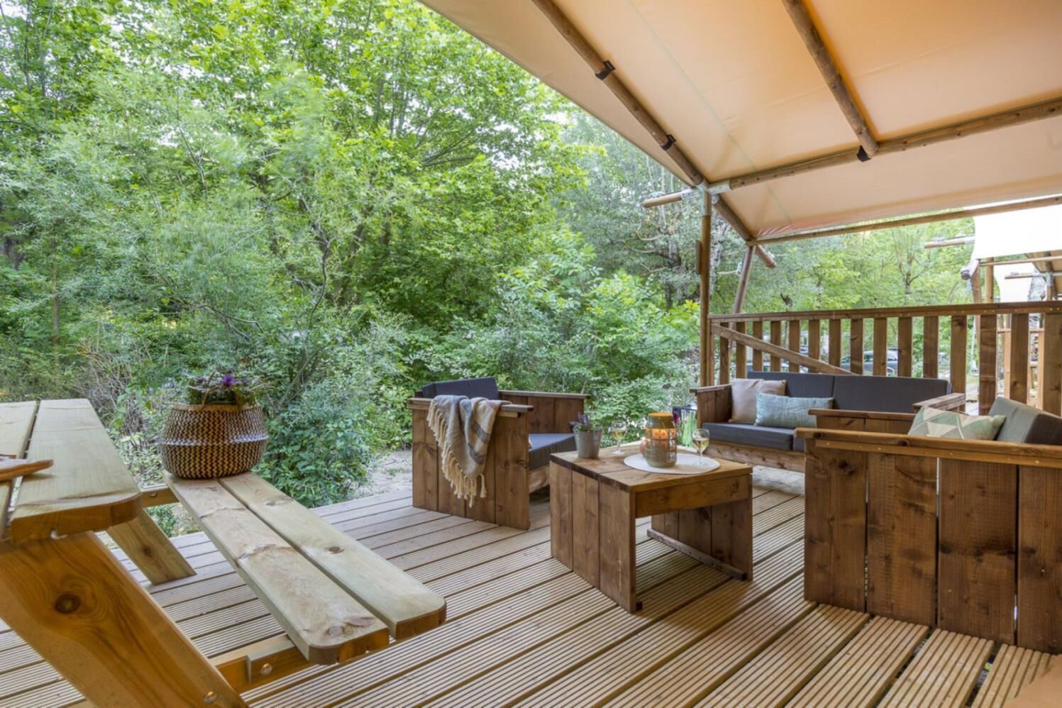 Udendørs spisemuligheder