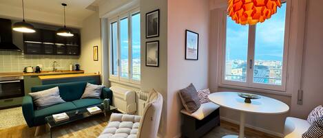 Apartment, 1 Schlafzimmer | Wohnbereich