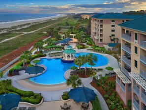 Pool -  Marriott Barony Beach Club Experience Paradise in a 2BR Villa - Sleeps 8! (Hilton Head Island)