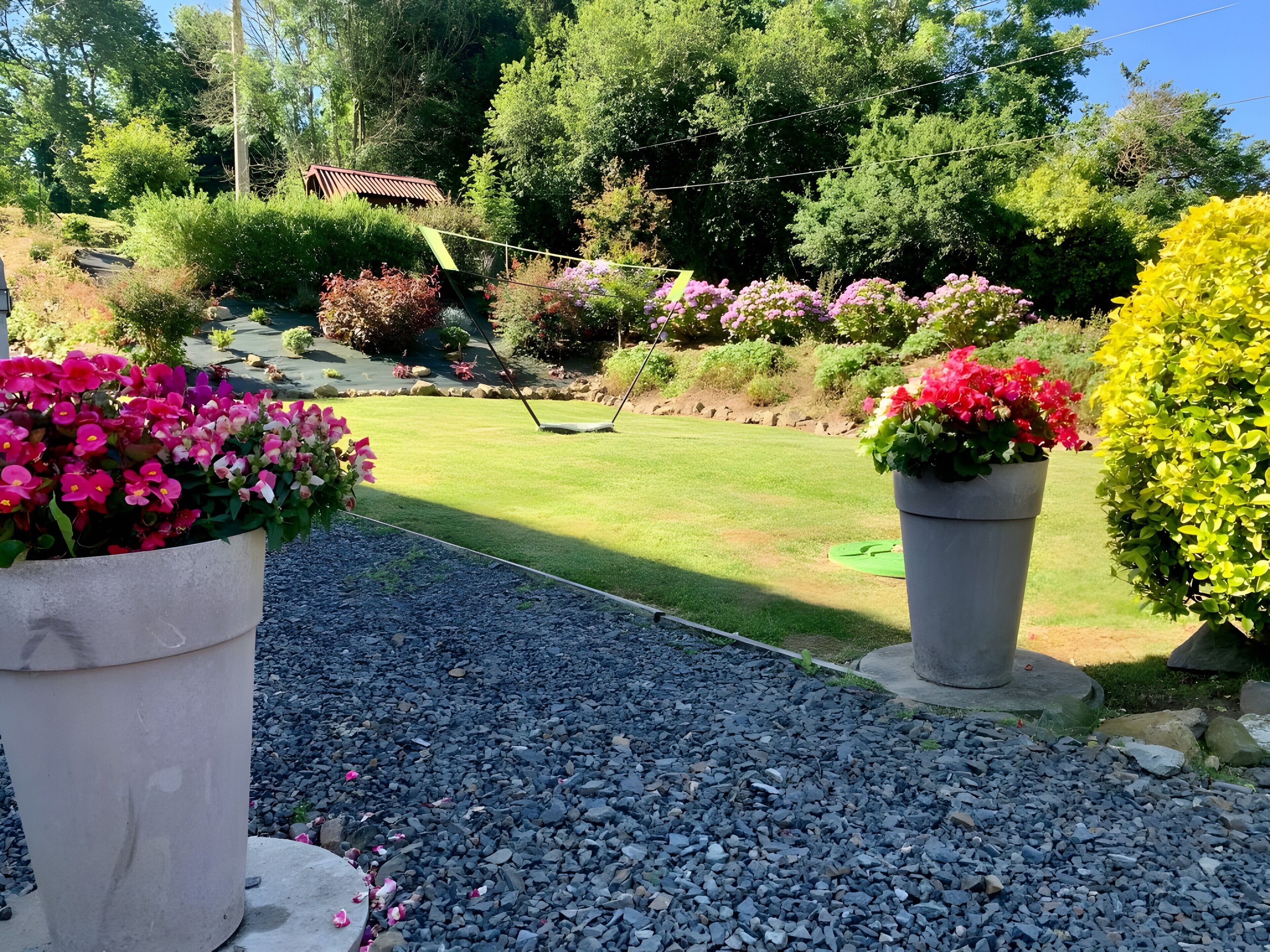 Enceinte de l’hébergement