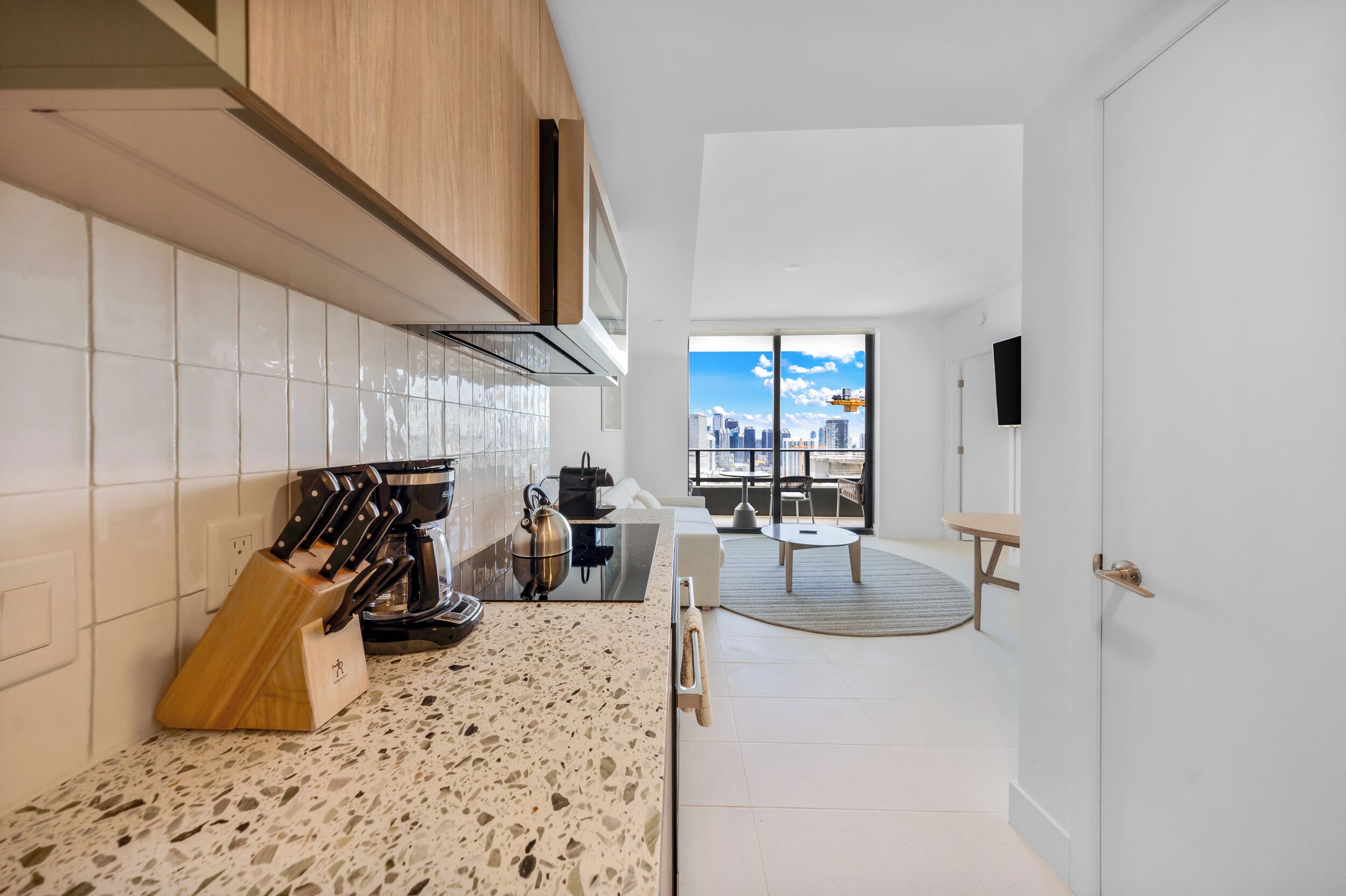 公寓客房, 露台, 城市景 | 內部