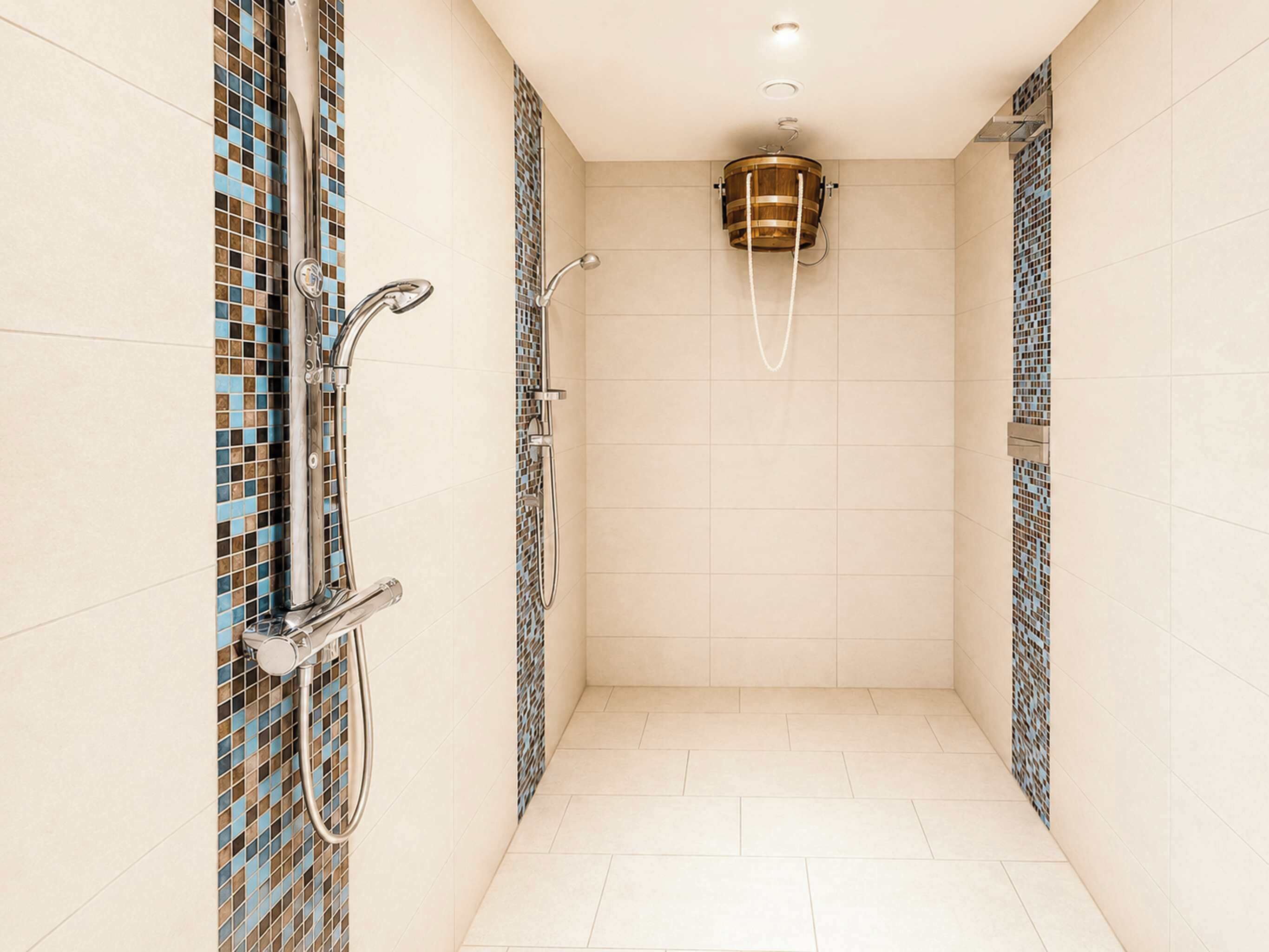 Shower, hair dryer