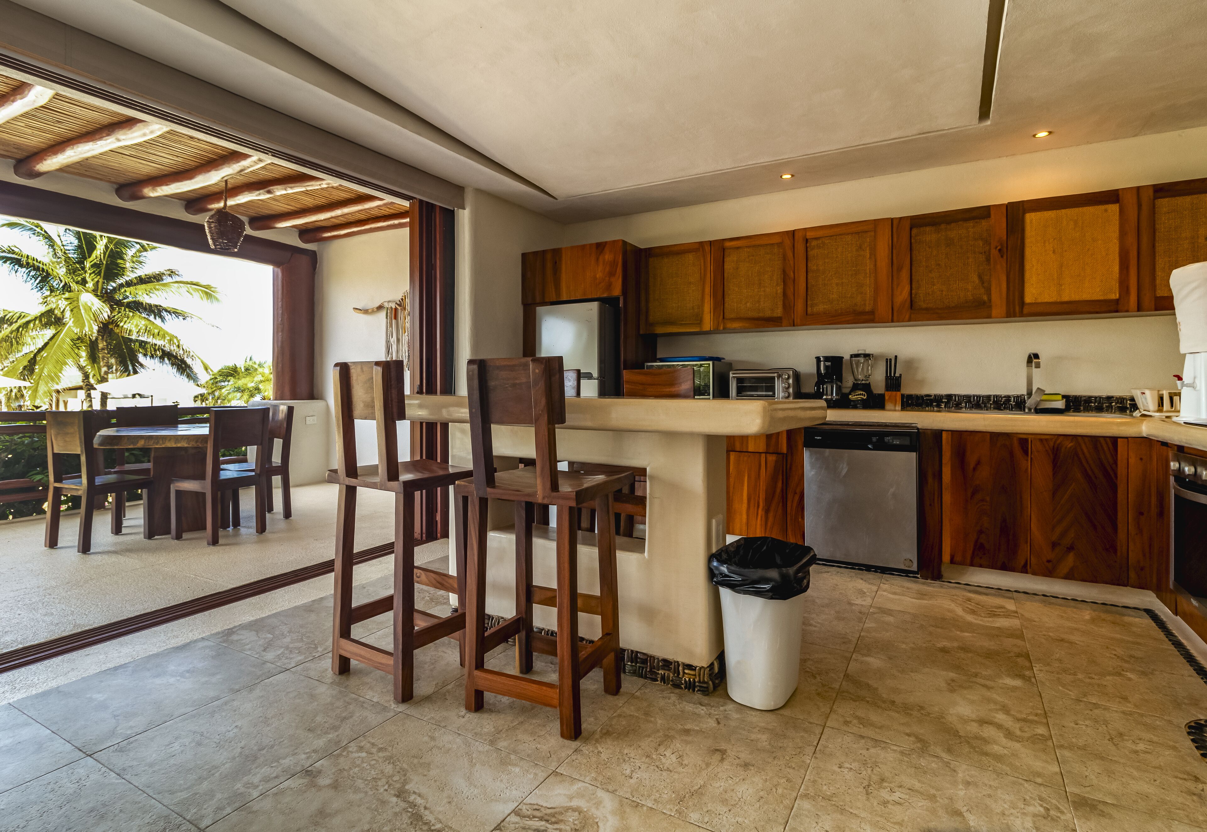 Apartment, Sea View, Ground Floor | Private kitchen