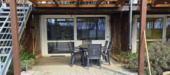 Mobile Home im Ferienpark mit Seezugang