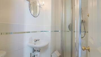 Shower, hair dryer