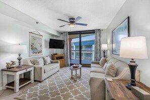 Condo, Multiple Beds (Harbour Place 502) | Living area - Harbour Place 502 (Orange Beach)