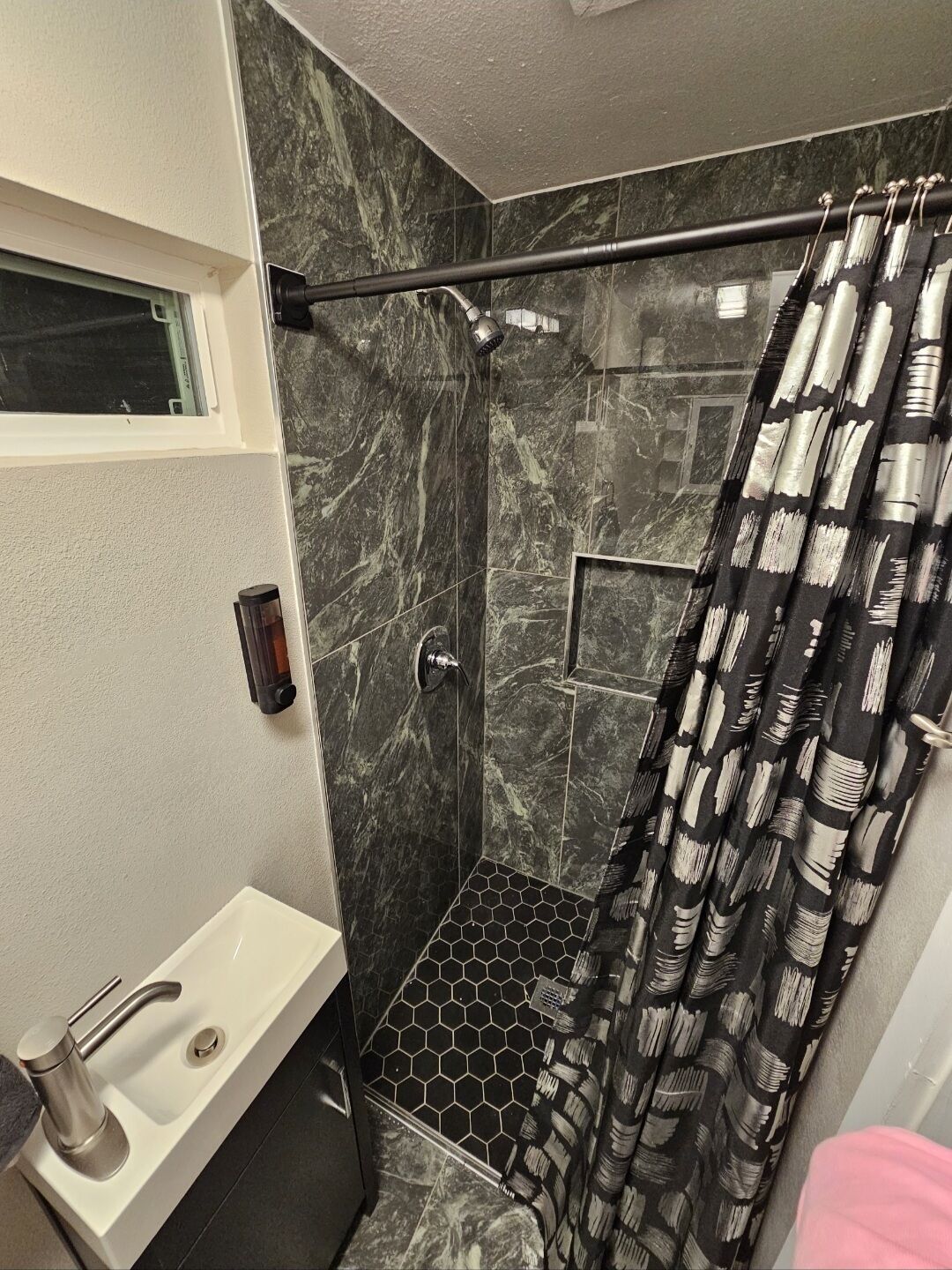 Towels, soap, toilet paper