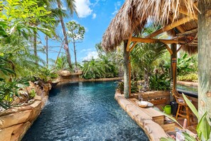 Pool - Waterfront home on Pine Island w/ pool (Bokeelia)
