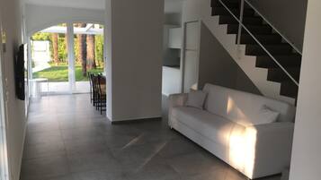 Villa, 3 camere da letto, patio, vista giardino | Soggiorno