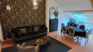 Living area - 4p apartment in village center (Laruns)