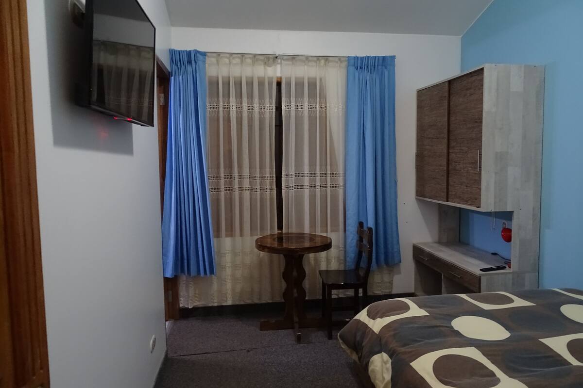 스탠다드 더블룸, 파티오, 산 전망