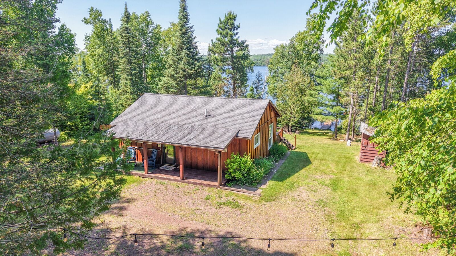 Cozy Cabin on Devil Track Lake near Grand Marais, Minnesota.