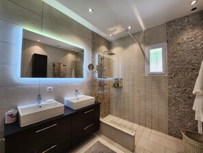 Dusche, Handtücher