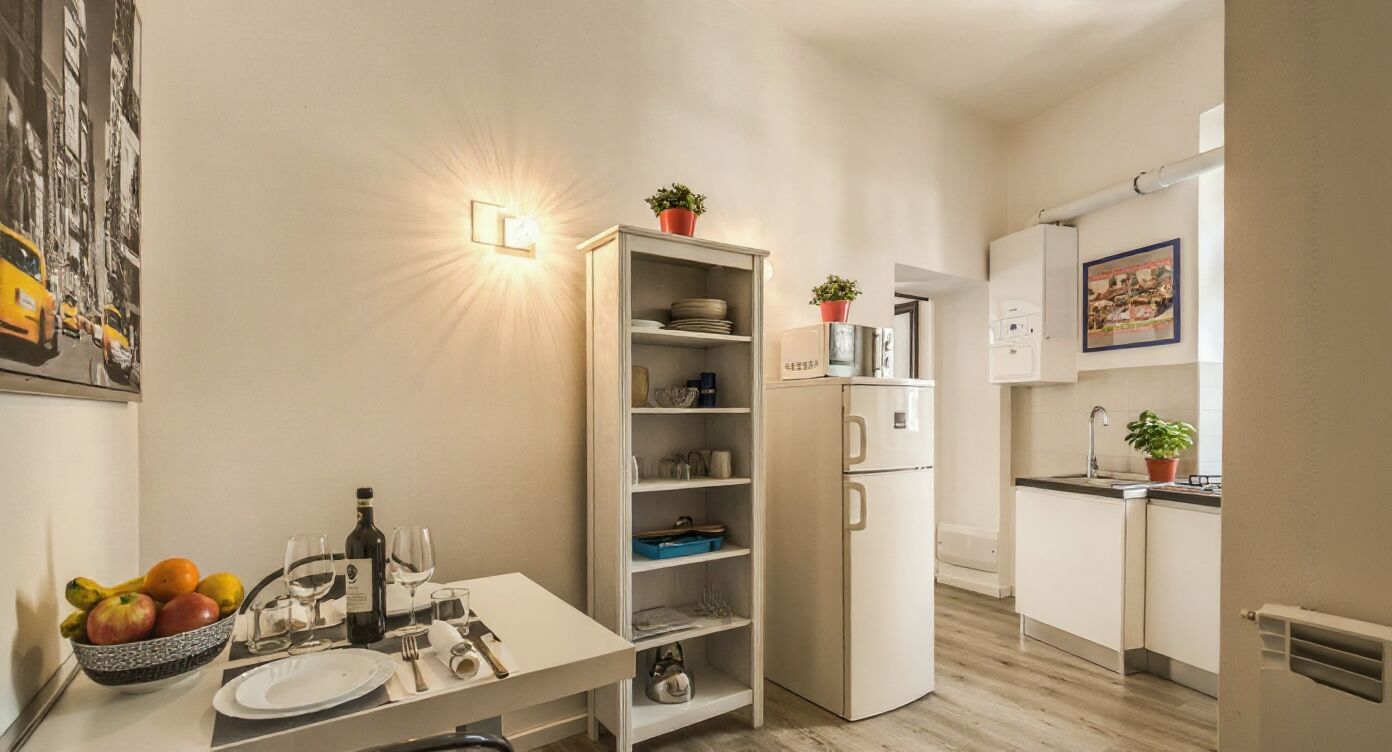 Kühlschrank, Herdplatte, Geschirrspüler
