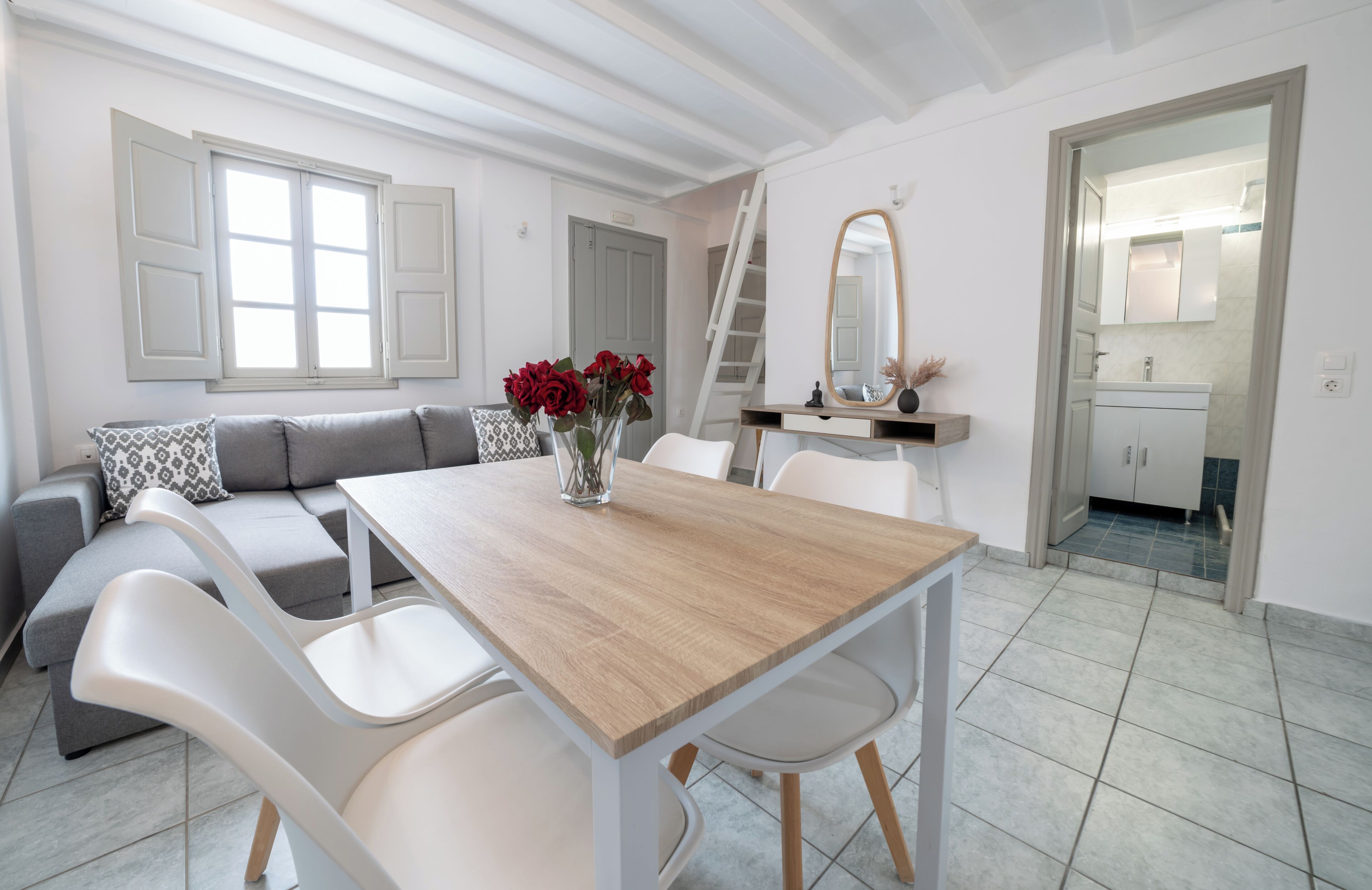 Premium Penthouse, Balcony, City View | Living area