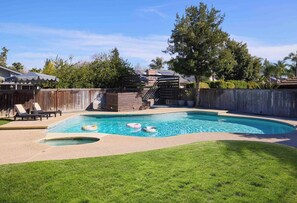 Pool - Retro Ranch | Home Theater, Pool/Spa, Pet Friendly (Fresno)